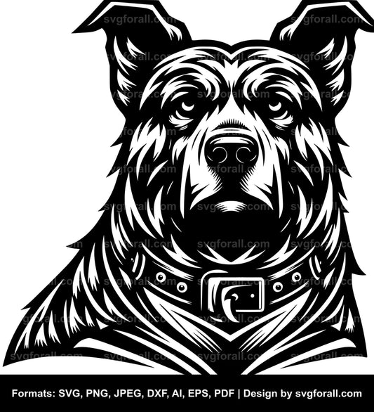 Guard Dog Black SVG