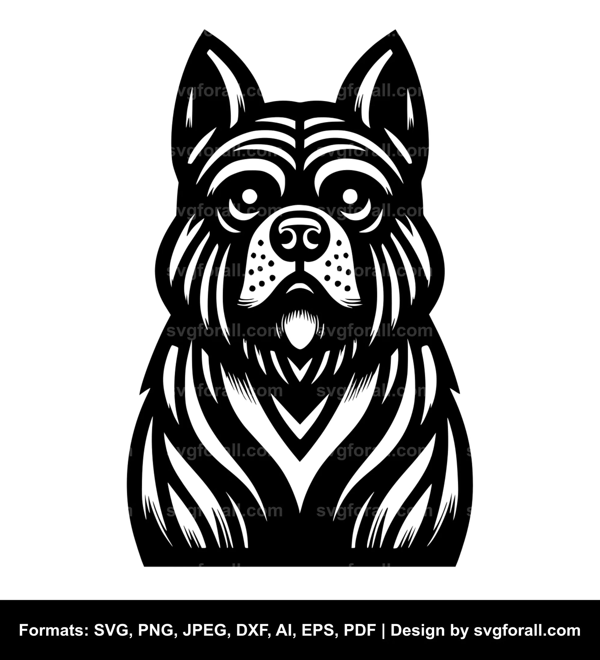 Guard Dog SVG File