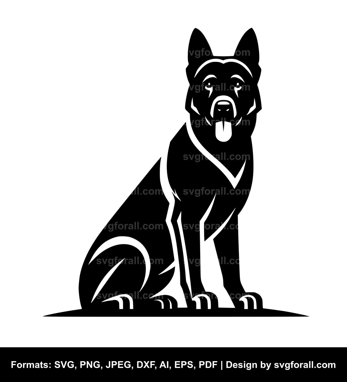 Guard Dog SVG PNG