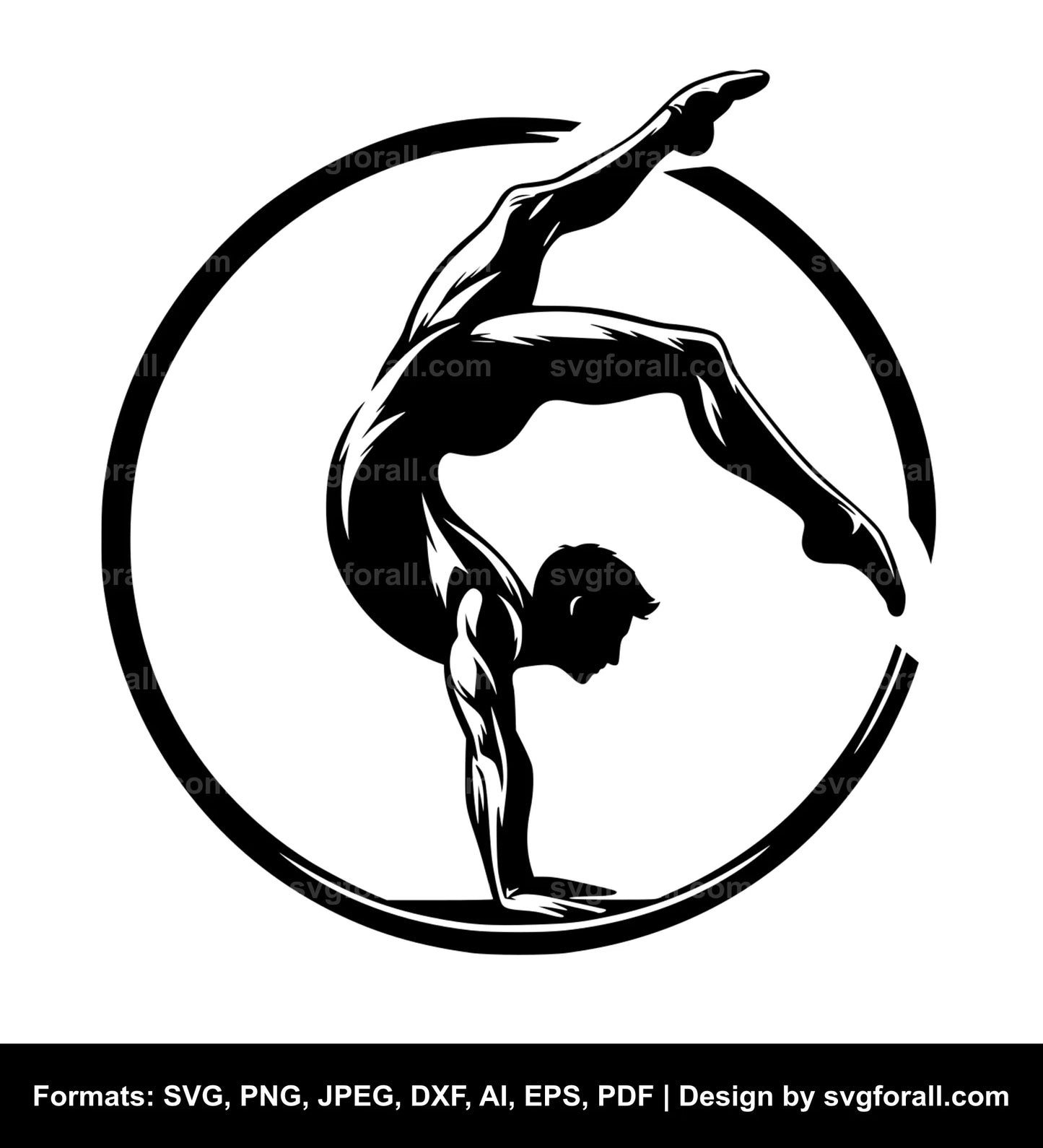 Gymnastics SVG PNG