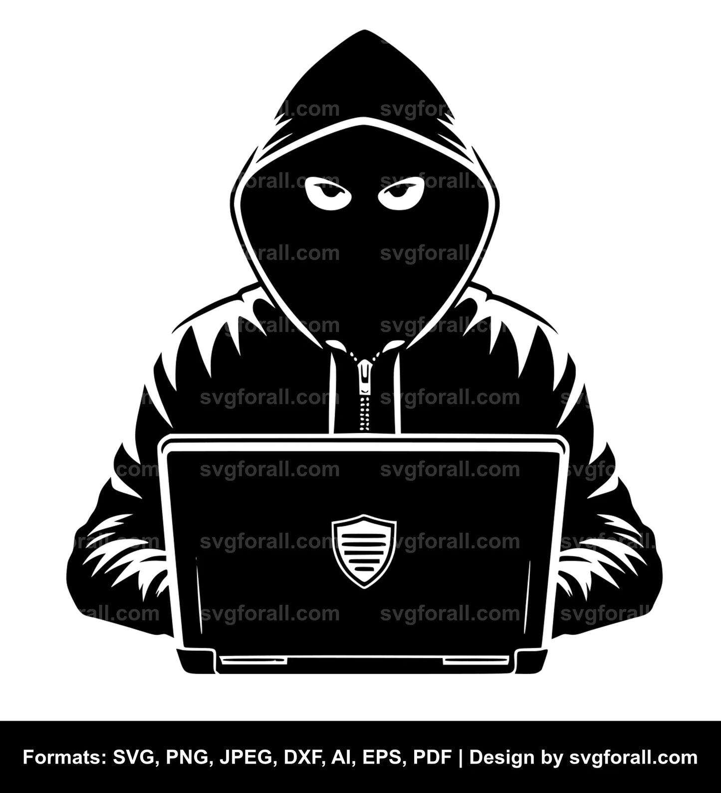 Hacker Black SVG