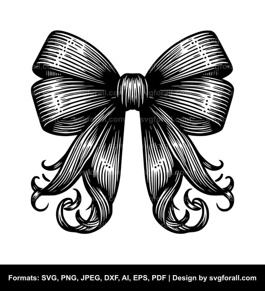 Hair Bow SVG