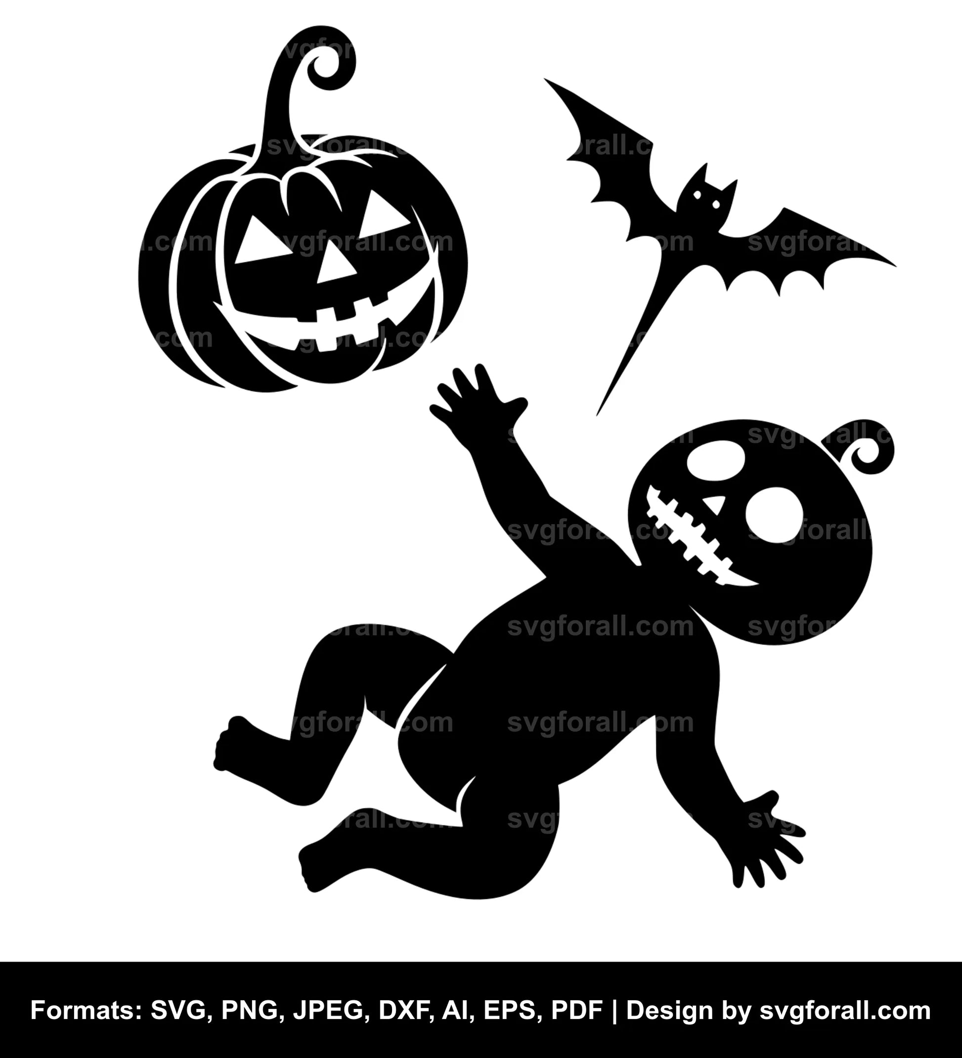 Halloween Baby SVG