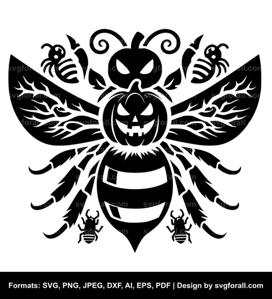 Halloween Bee Cricut SVG