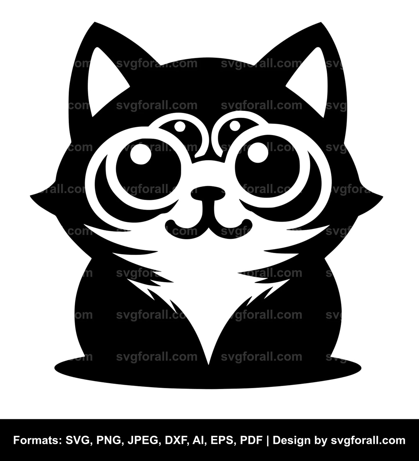 Halloween Cat SVG File For Cricut