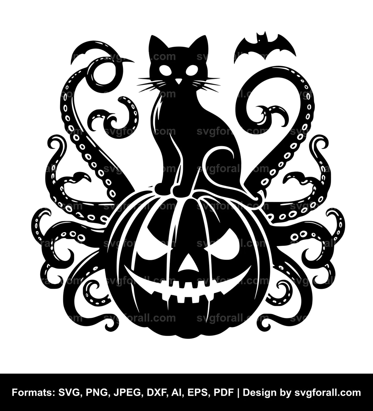 Halloween Cat SVG For Cricut Download