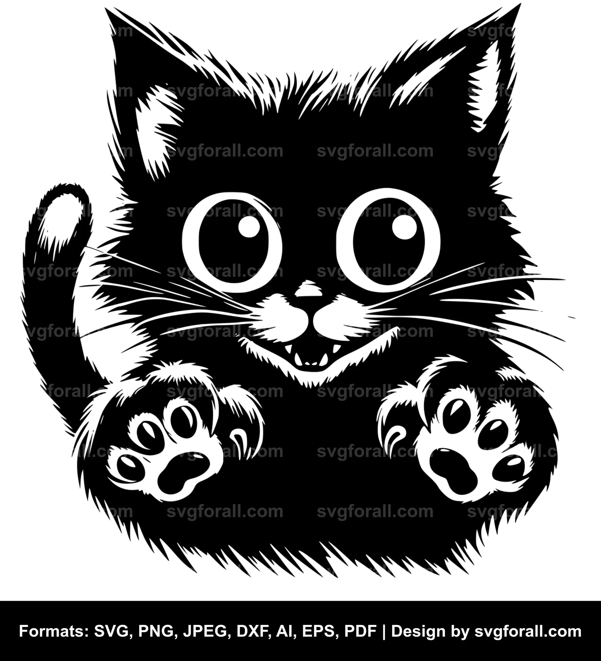 Halloween Cat SVG For Diy Projects