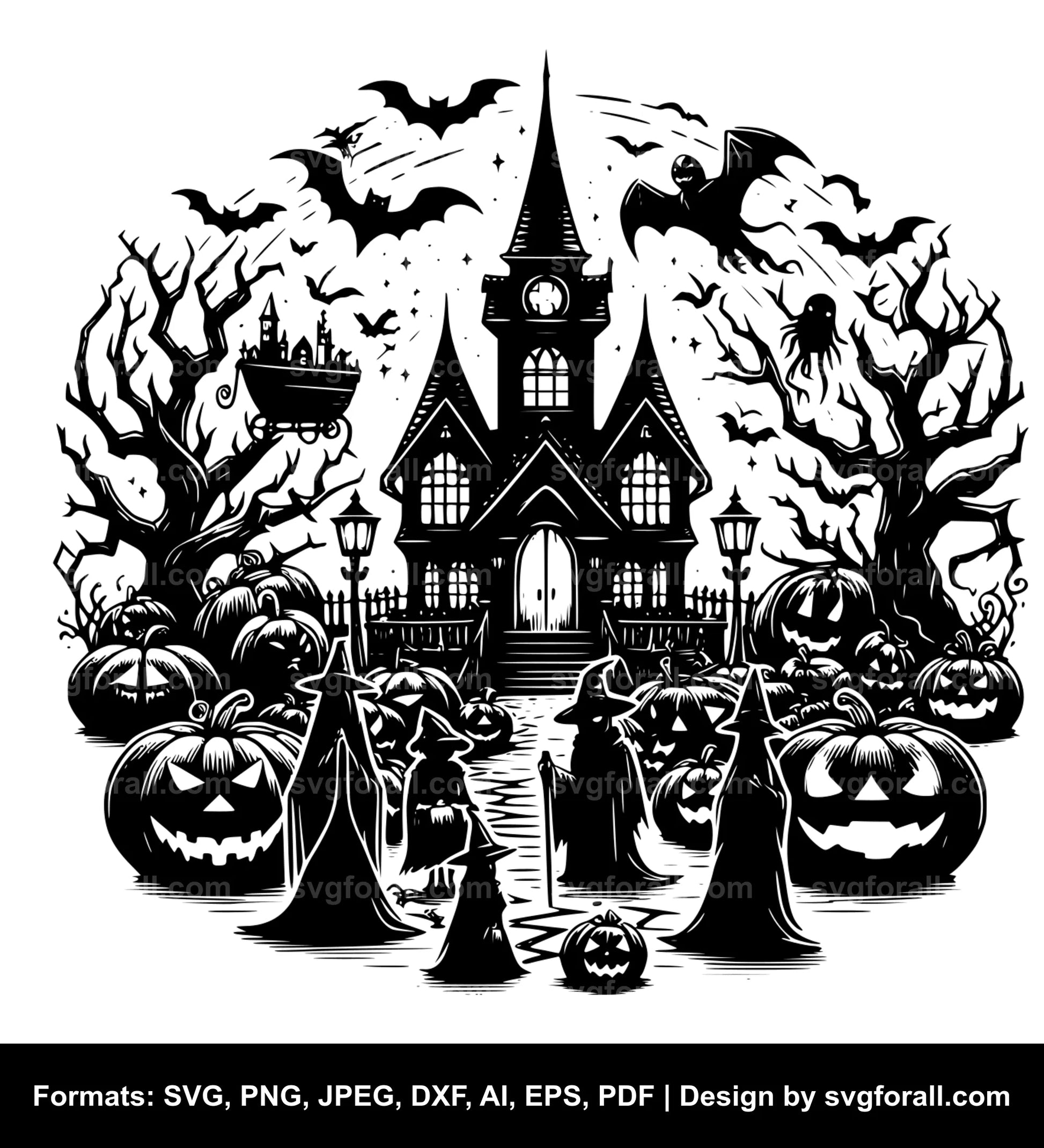 Halloween Christmas SVG