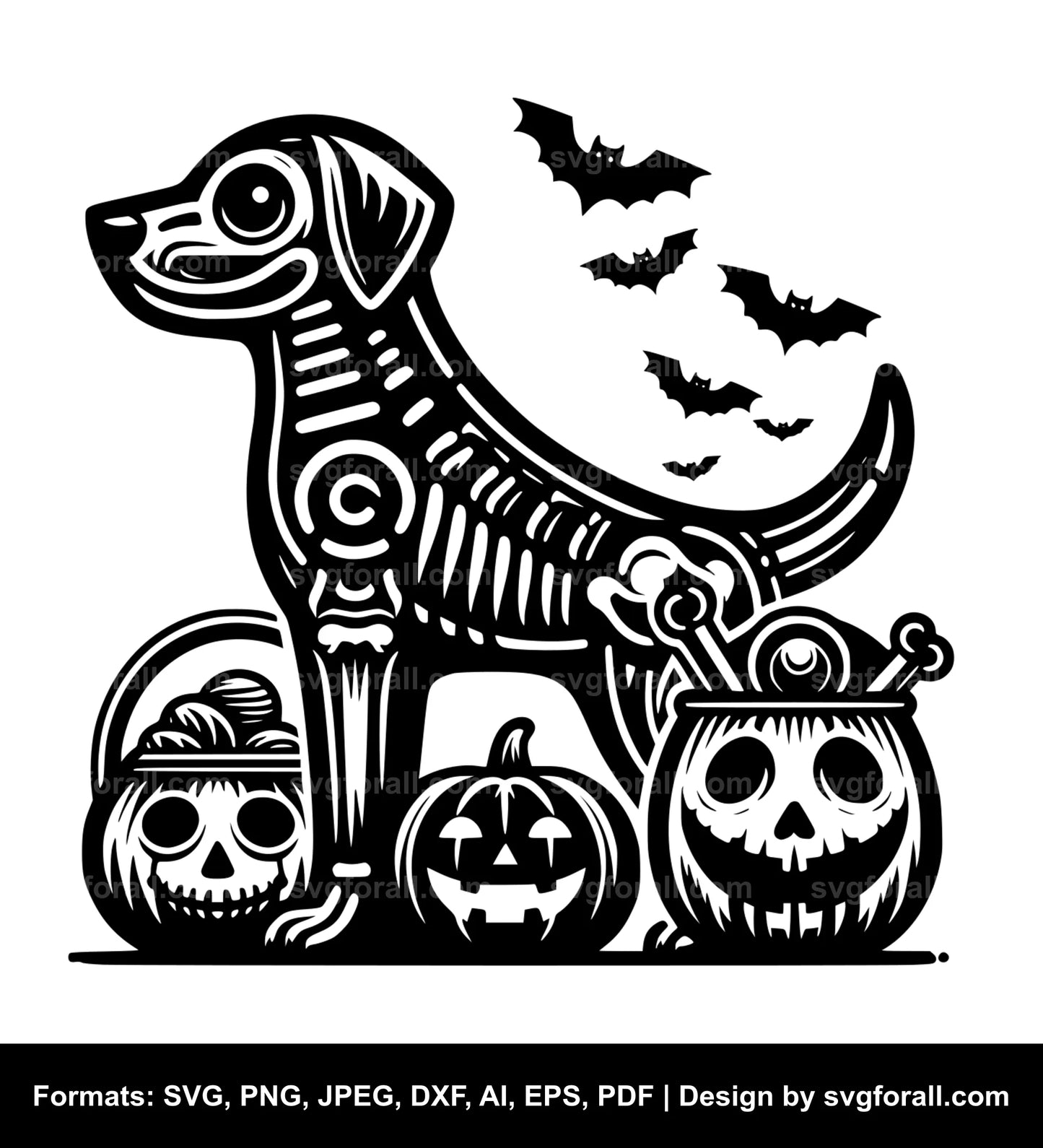 Halloween Dog Cricut SVG