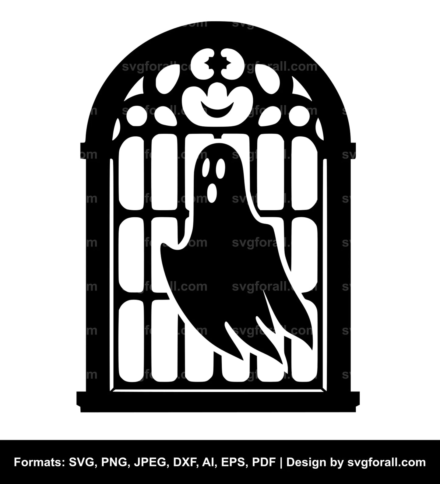 Halloween Ghost SVG Clipart