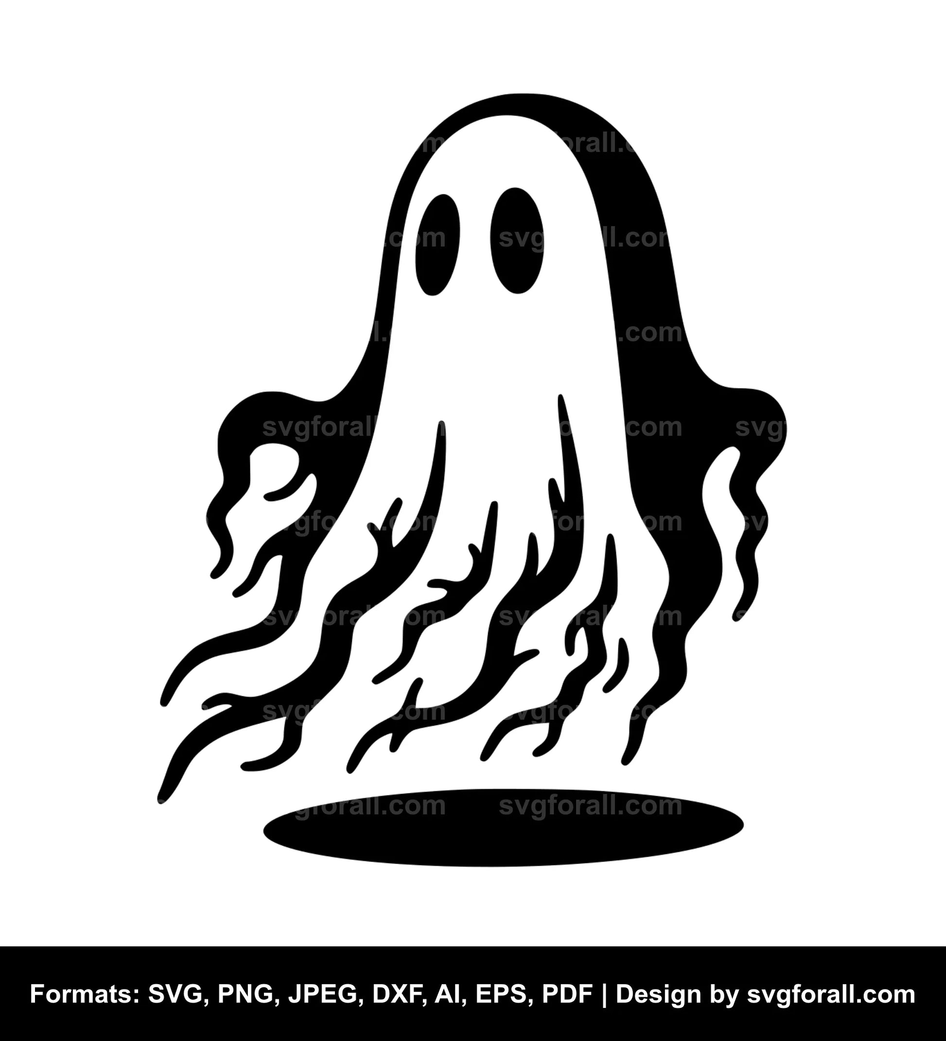 Halloween Ghost SVG Cut Files