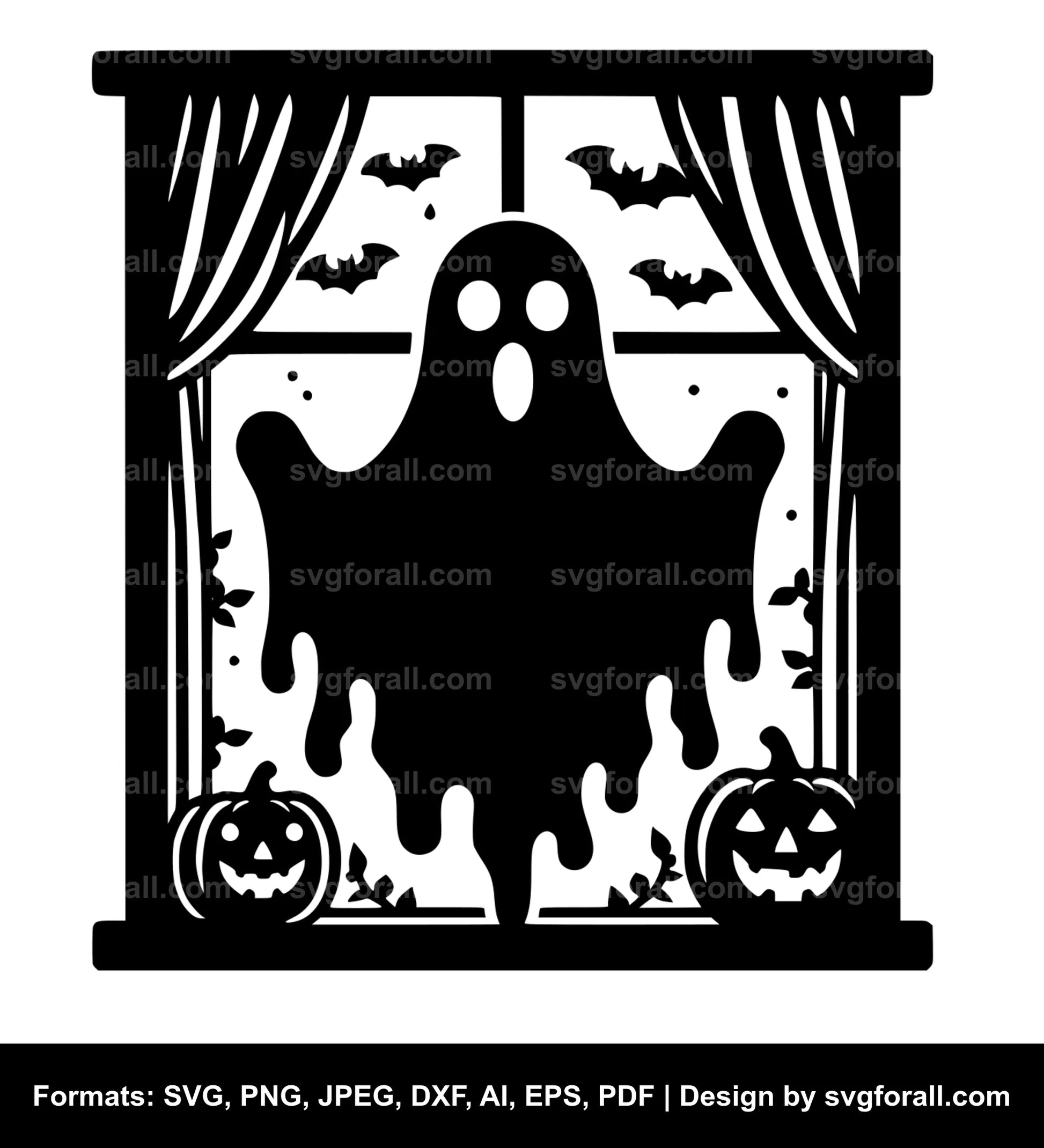 Halloween Ghost SVG Download