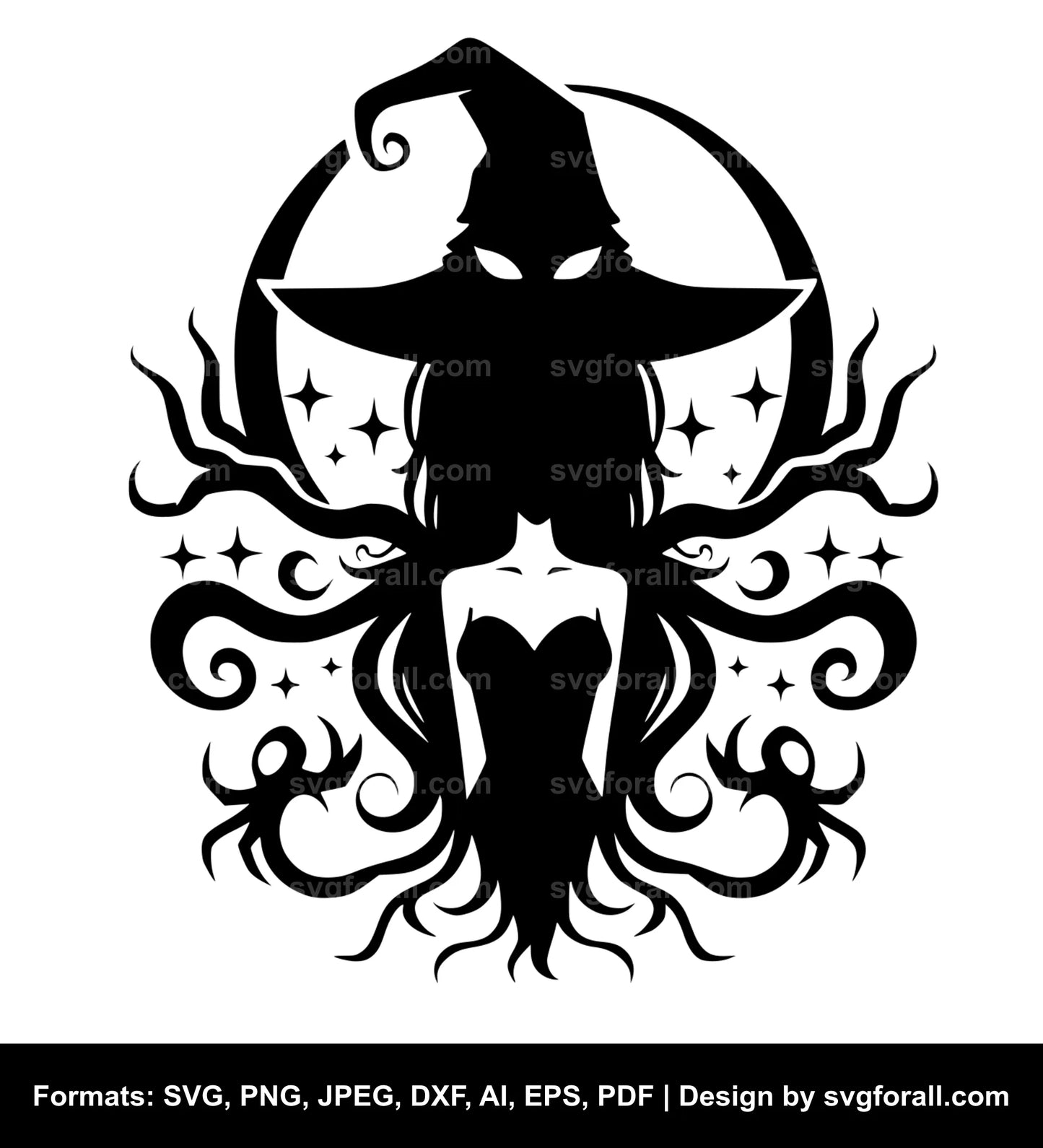 Halloween Girl SVG Vector