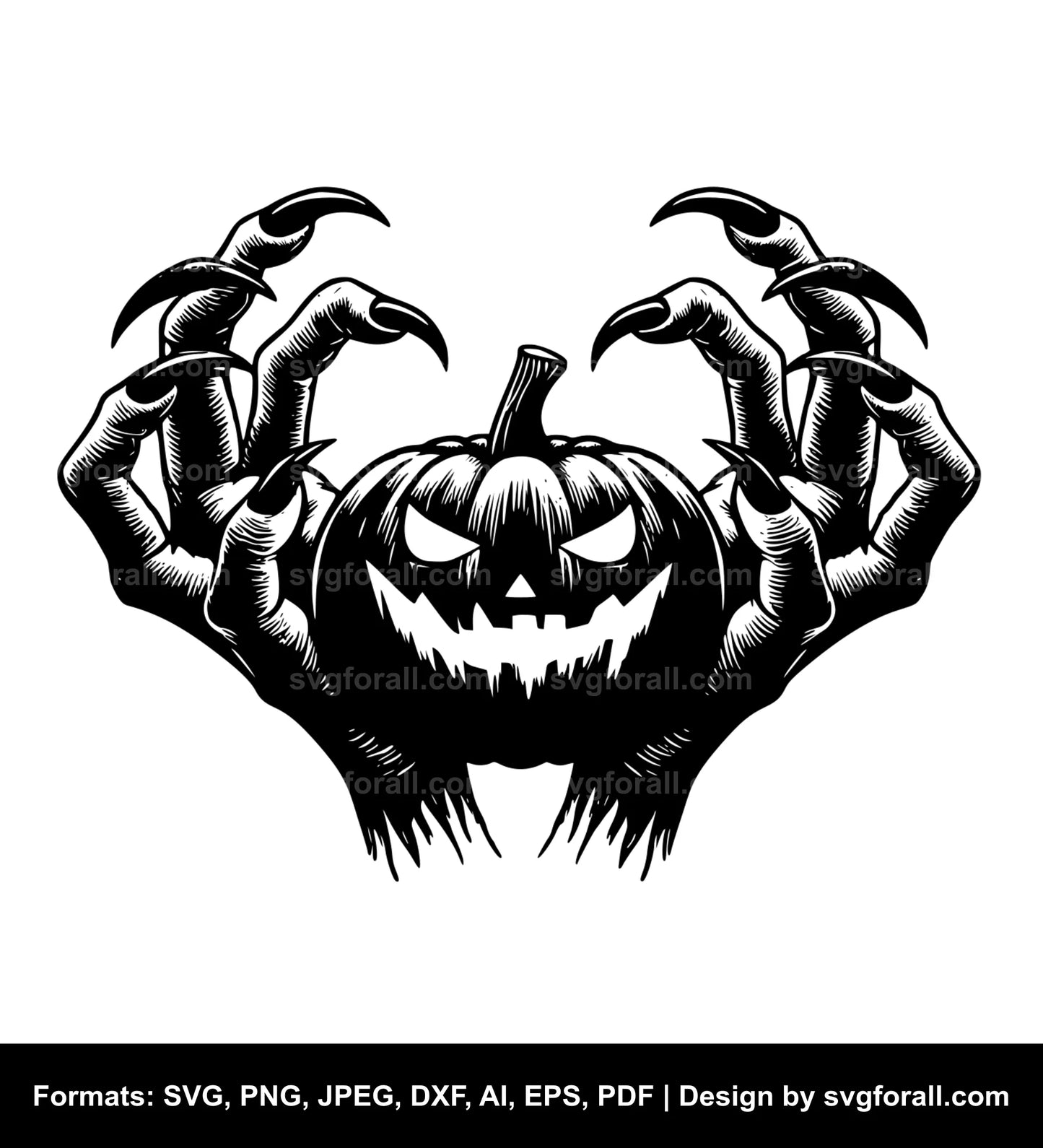 Halloween Hand Cricut SVG