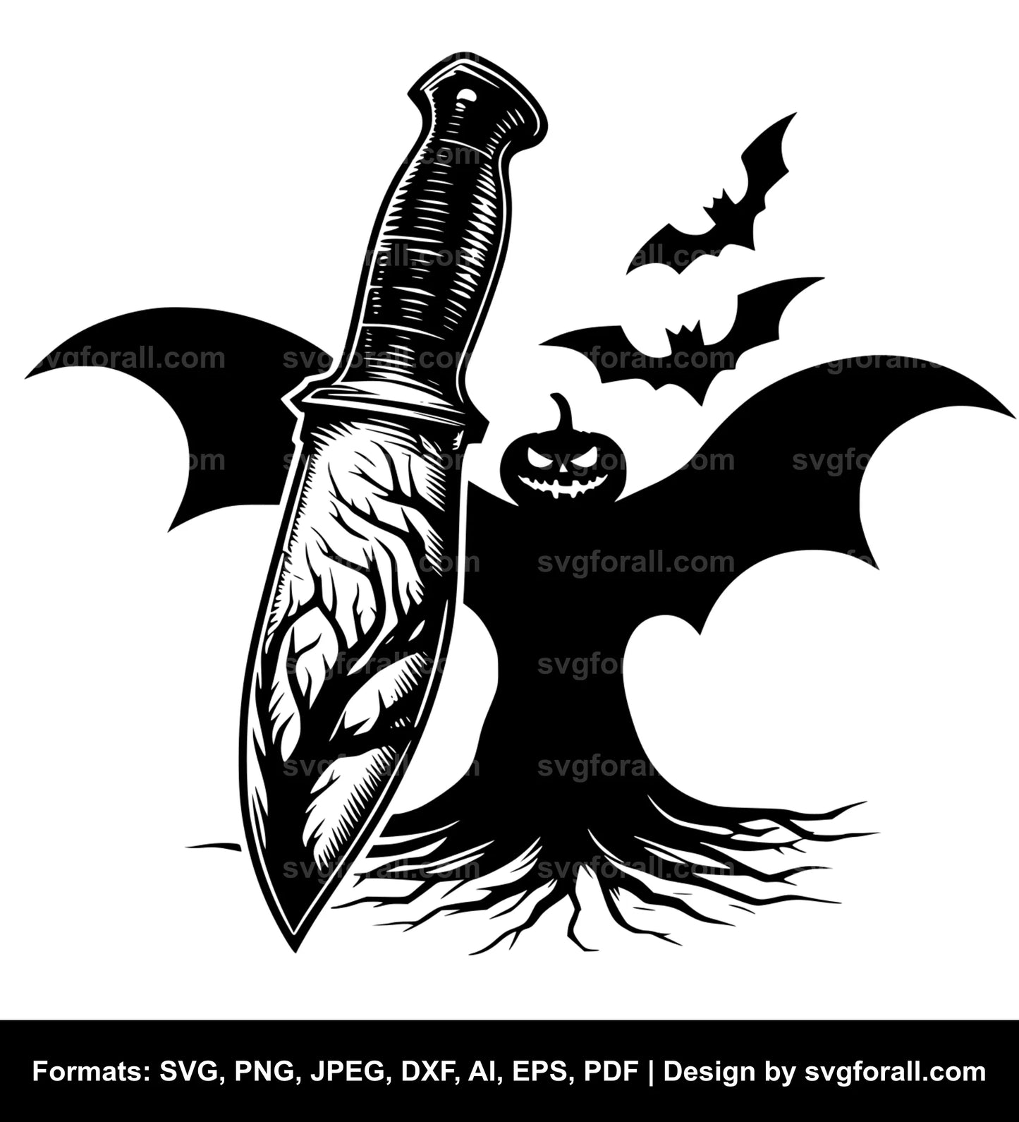 Halloween Knive Cricut SVG