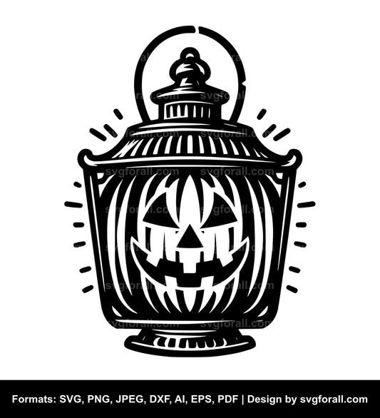 Halloween Lantern SVG Clipart