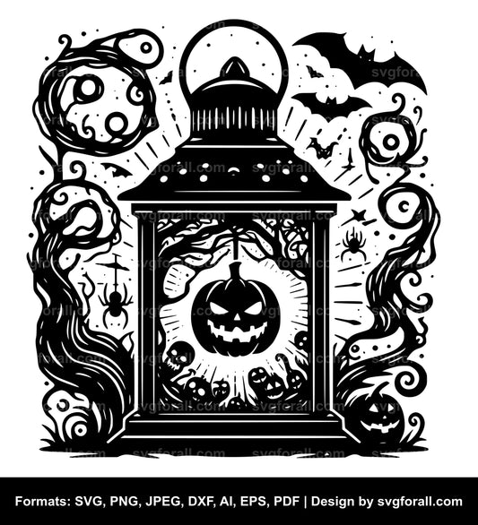 Halloween Lantern SVG File