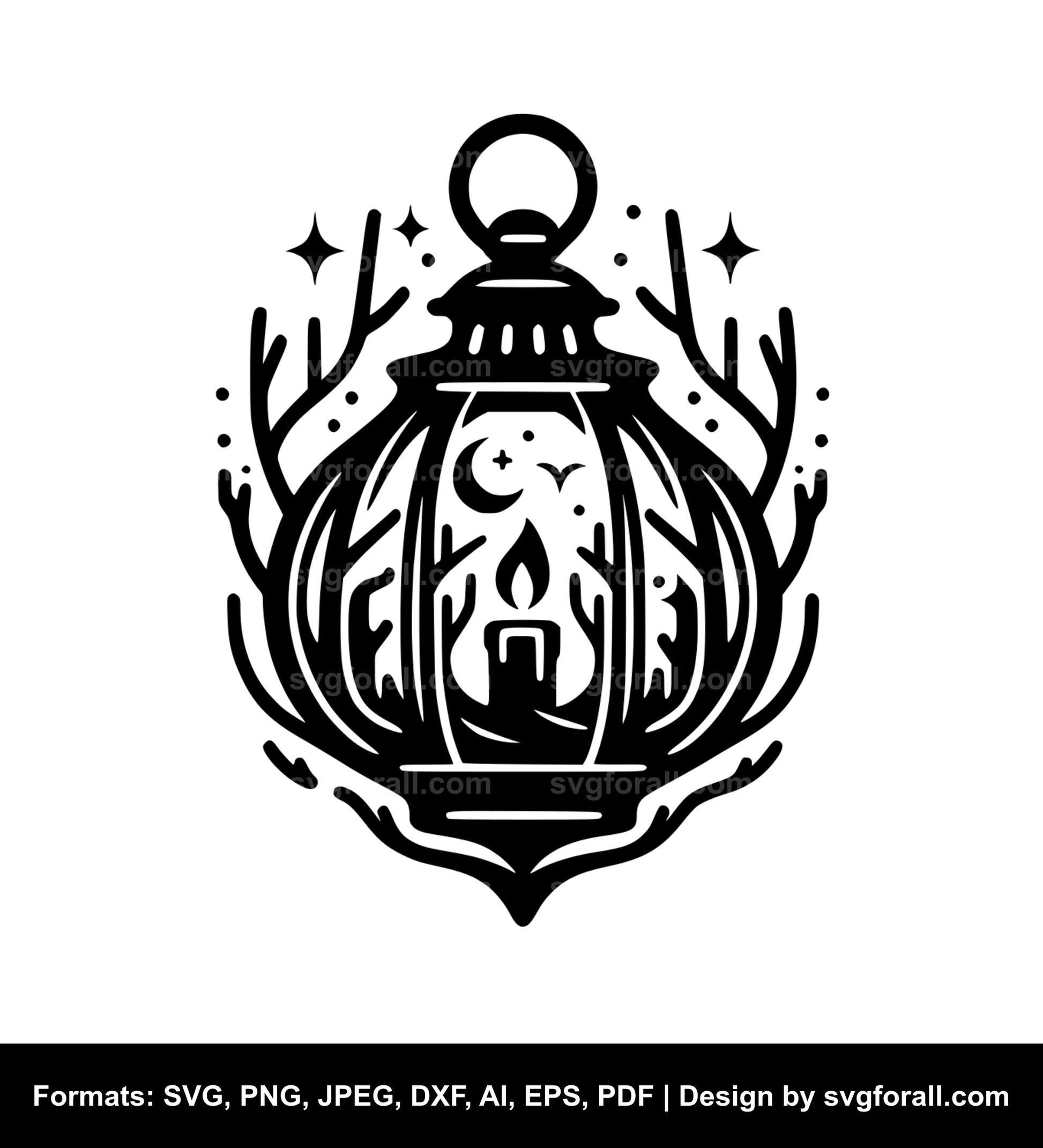 Halloween Lantern SVG PNG