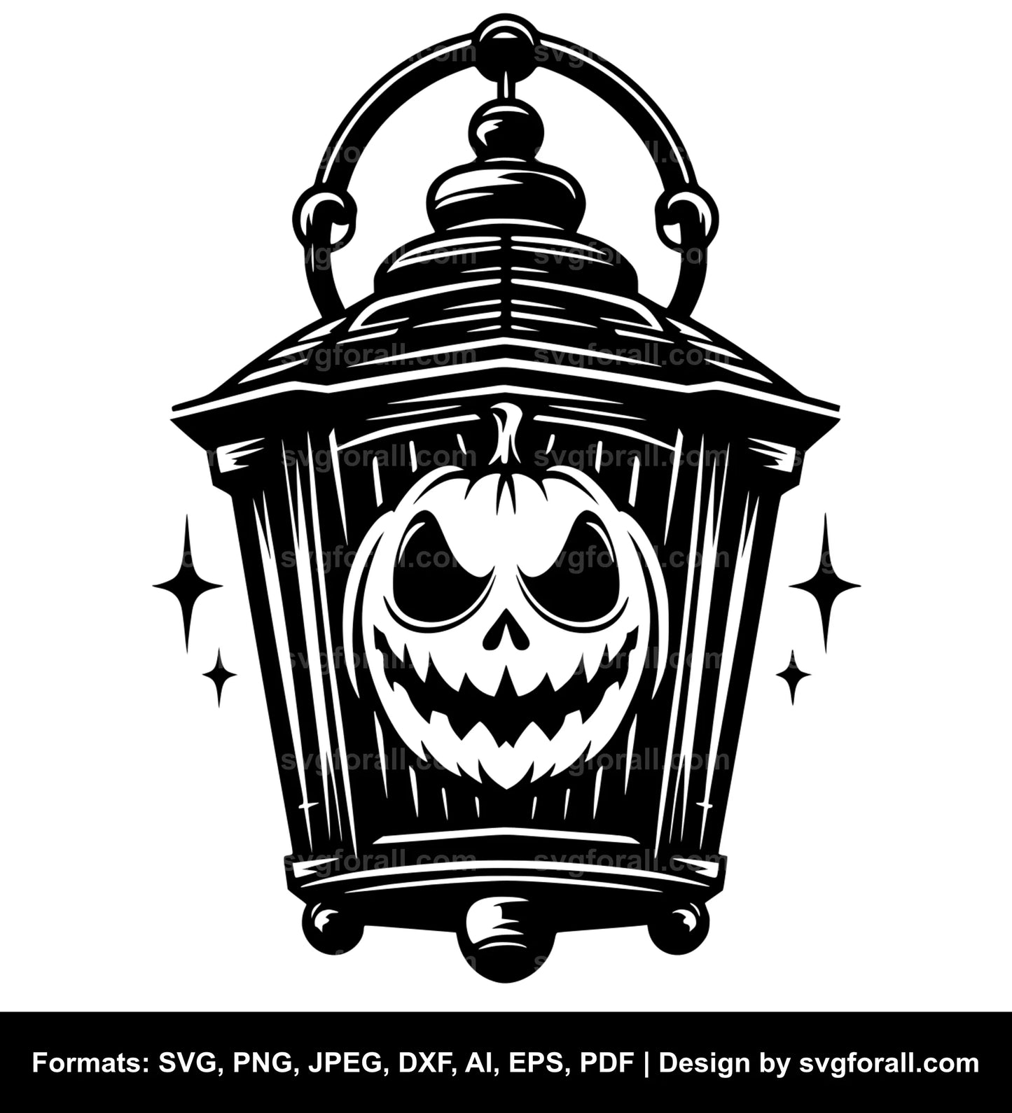 Halloween Lantern Vector SVG