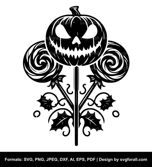 Halloween Lollipop SVG PNG