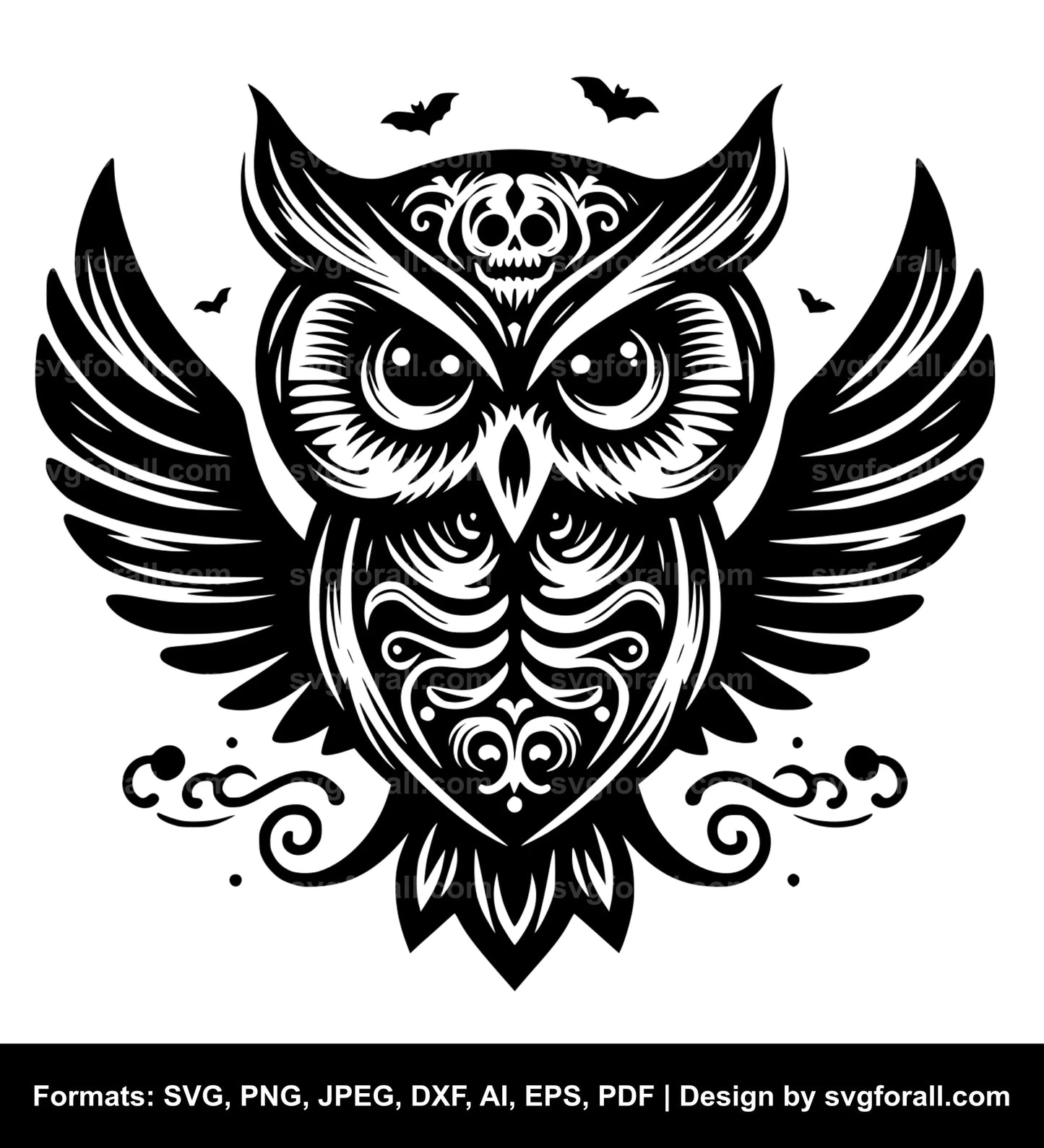 Halloween Owl Cricut SVG