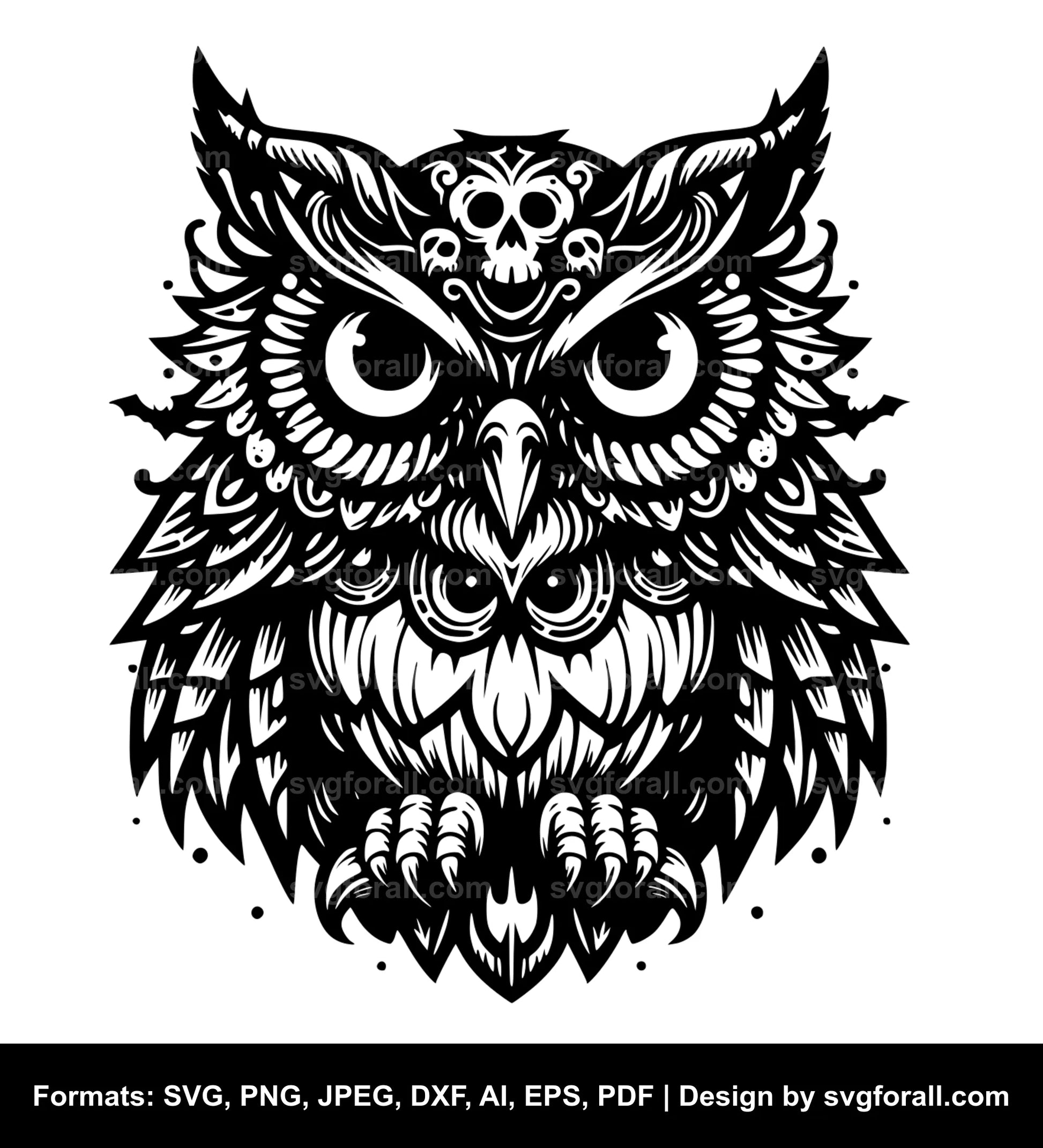 Halloween Owl SVG Download