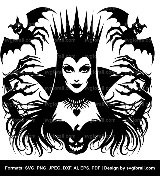 Halloween Queen SVG Design