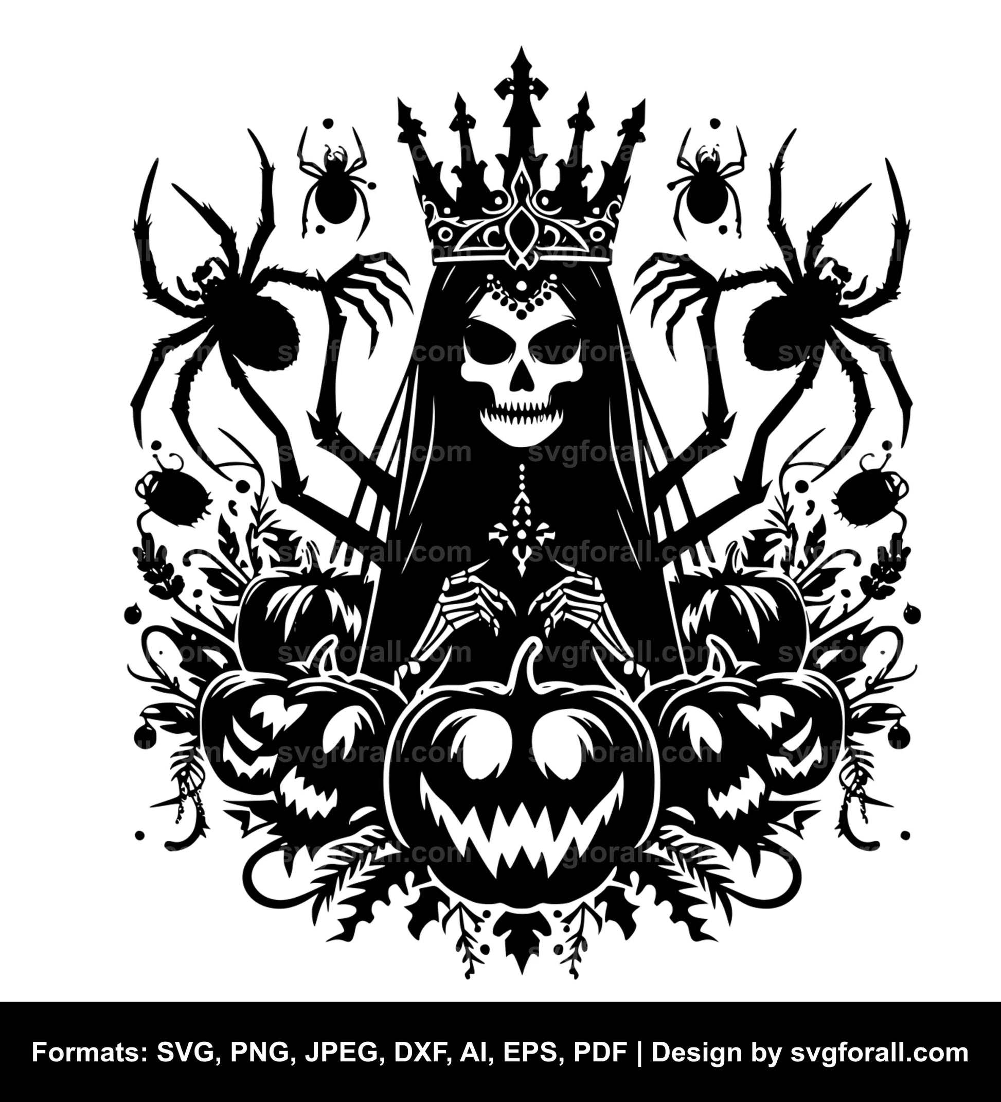 Halloween Queen SVG File