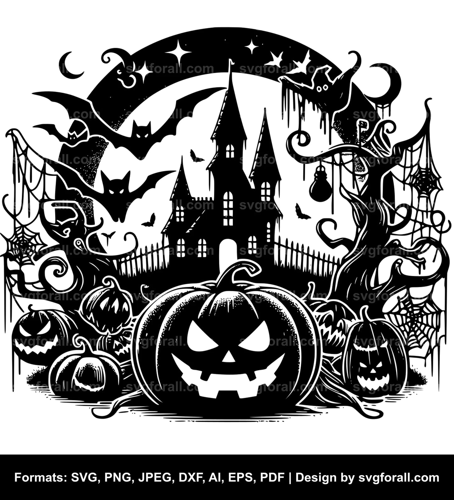 Halloween SVG - Commercial Use