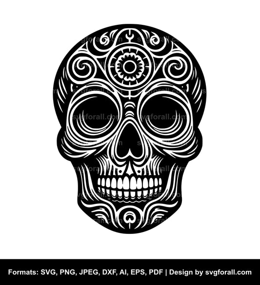 Halloween Skull SVG Download