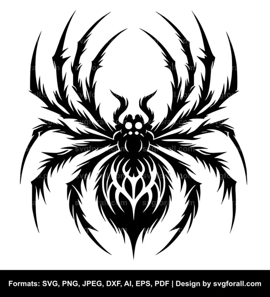 Halloween Spider SVG Clipart