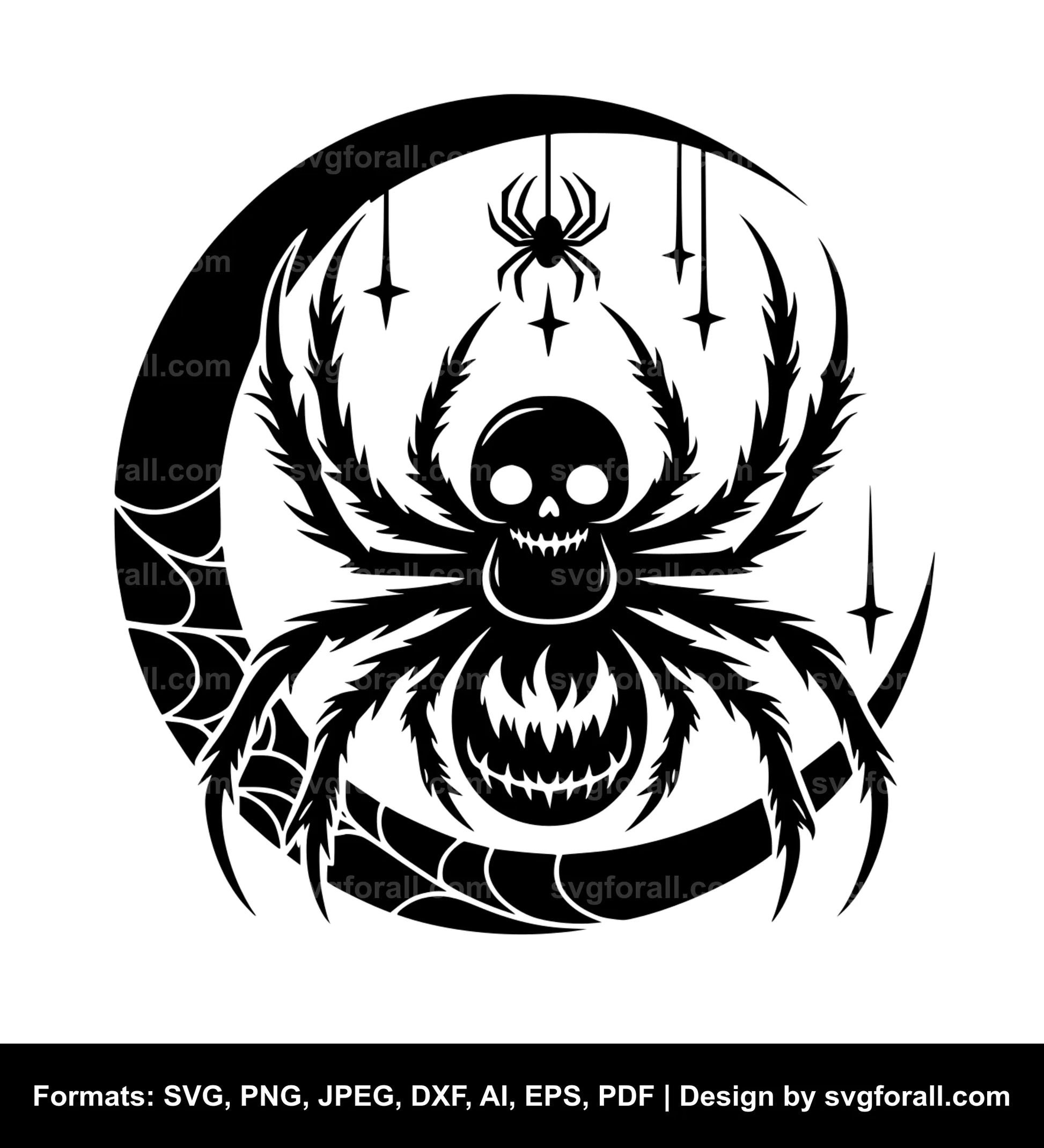 Halloween Spider SVG File