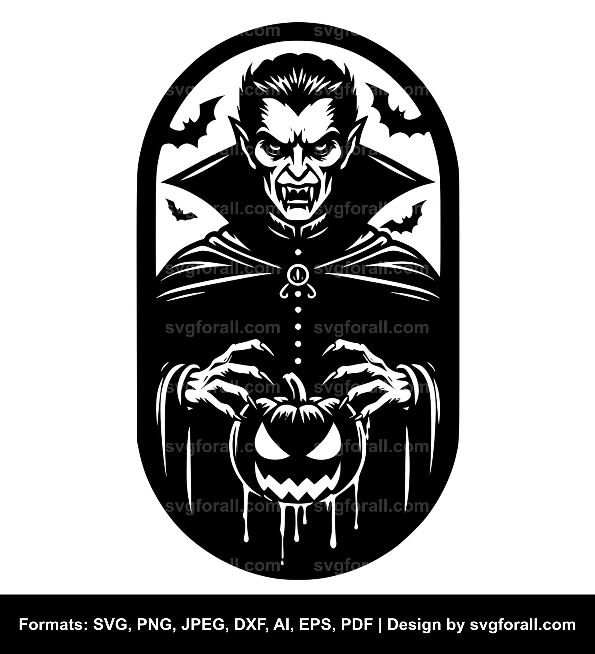 Halloween Vampire Cricut SVG