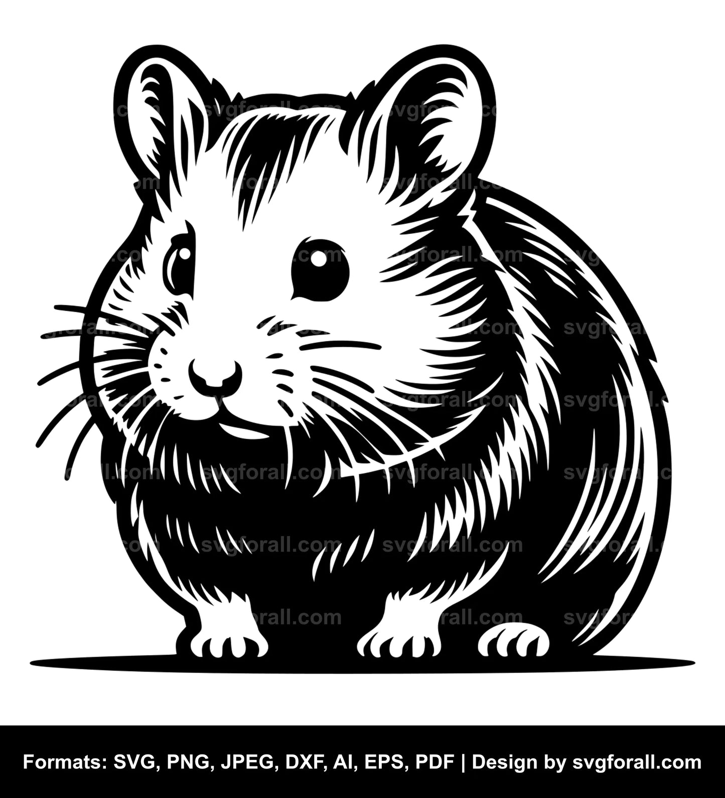 Hamster SVG Vector