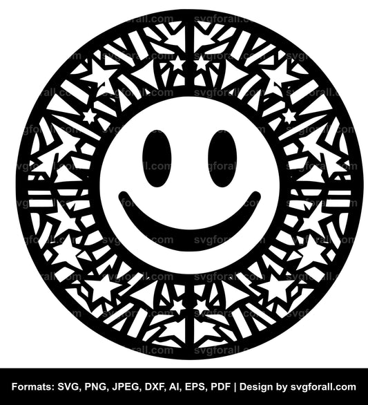 Happy Face Vector SVG