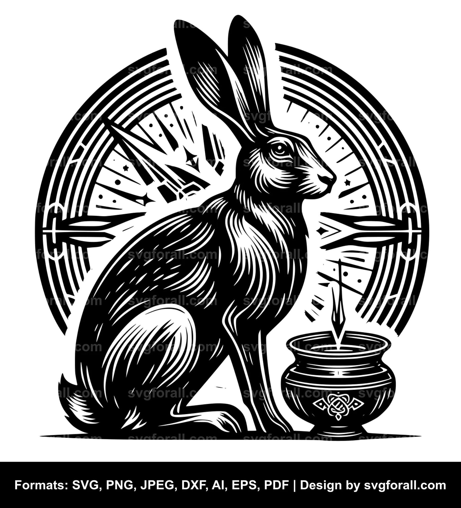 Hare SVG PNG