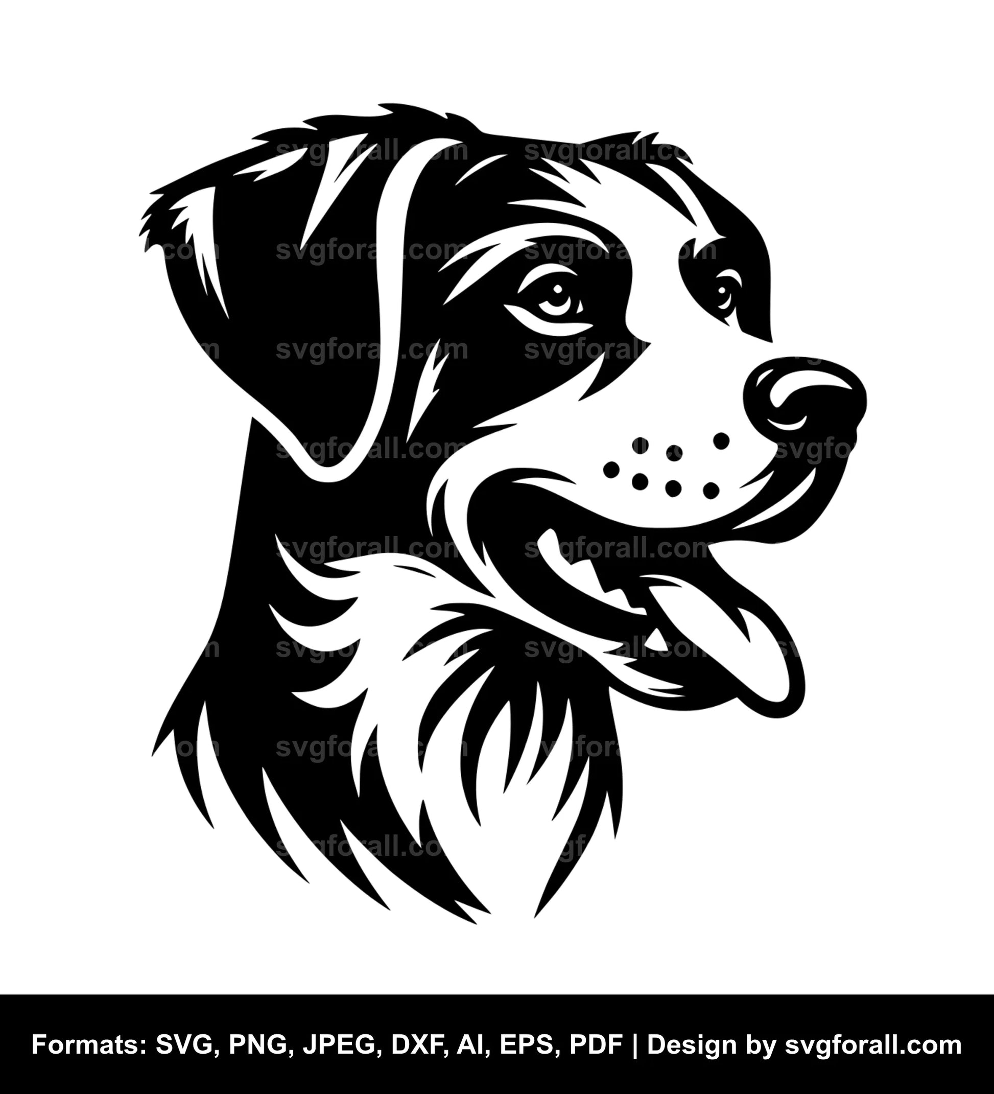 Harrier Dog SVG Design