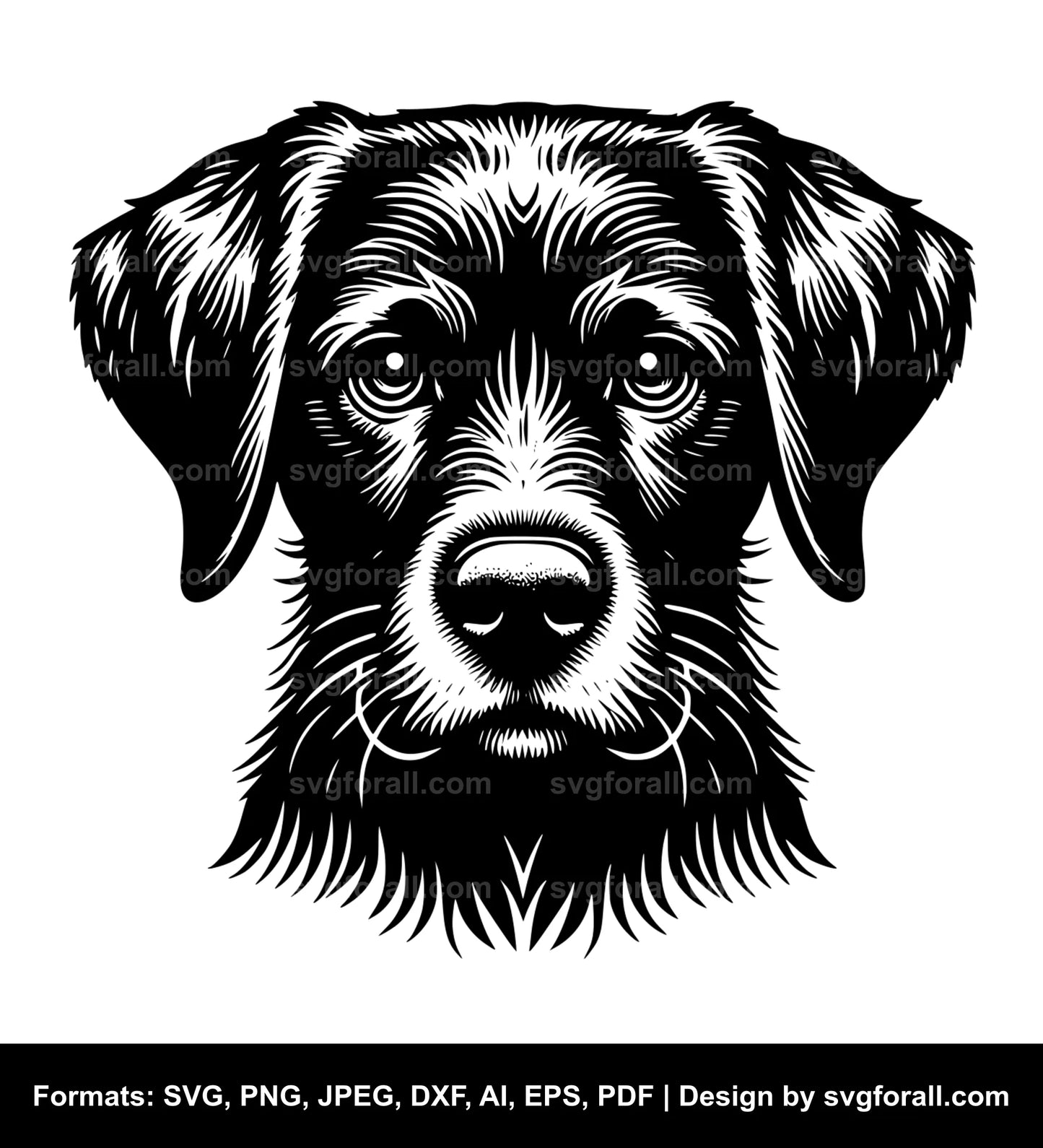 Harrier Dog SVG File