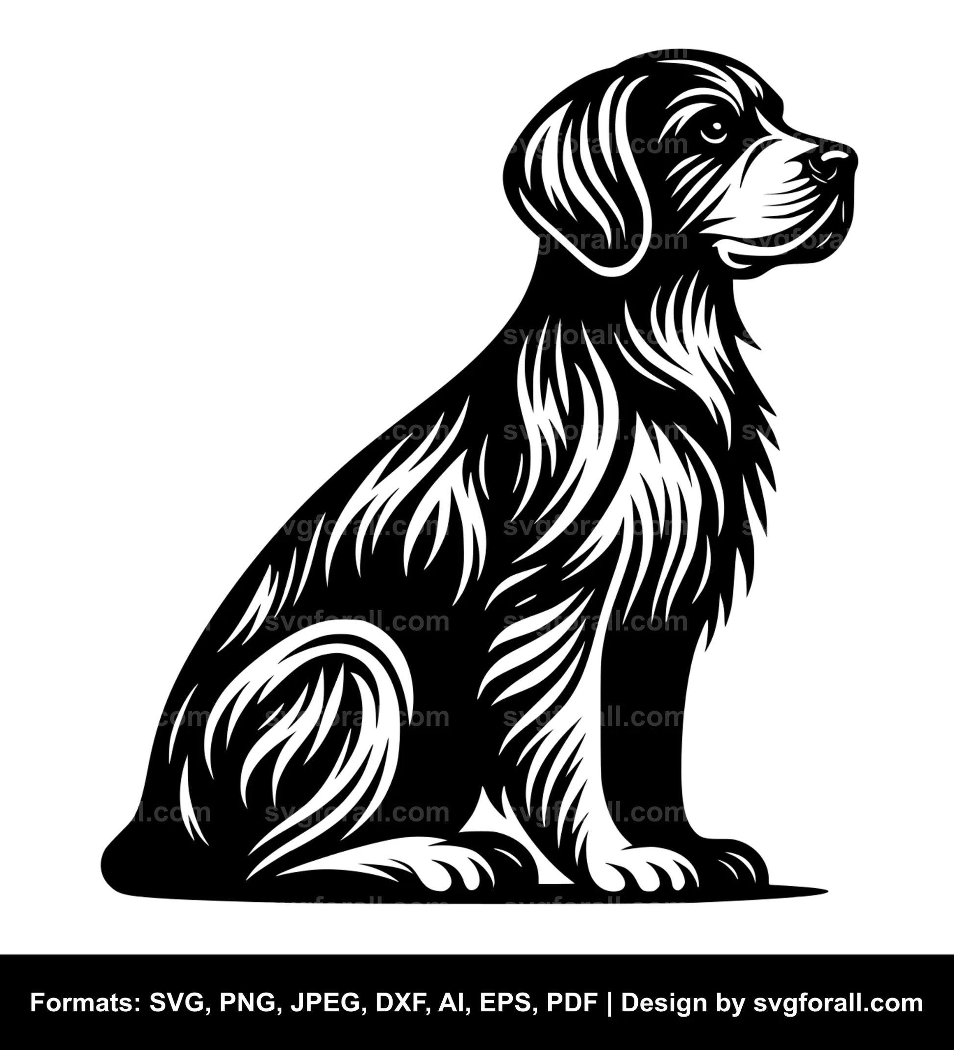 Harrier Dog Vector SVG