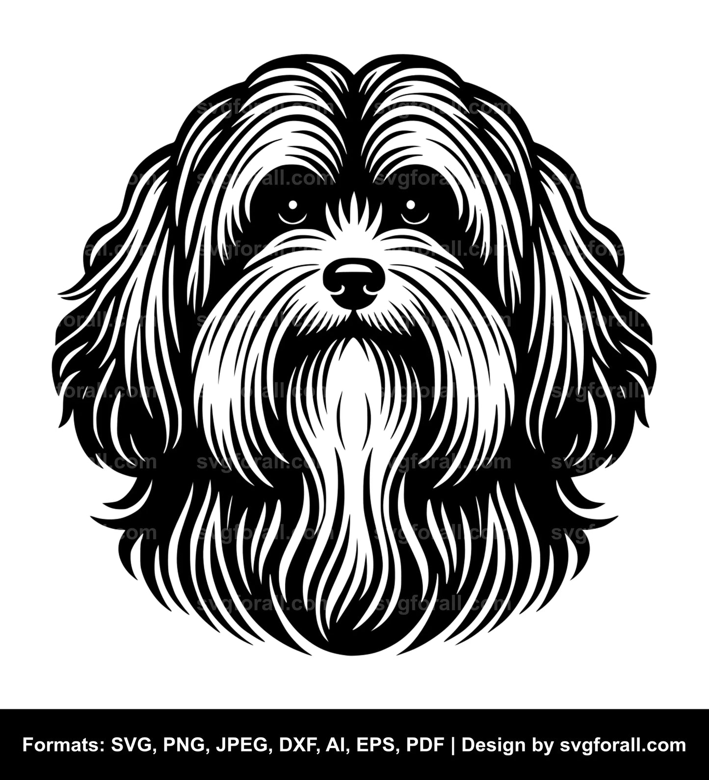 Havanese Dog SVG File