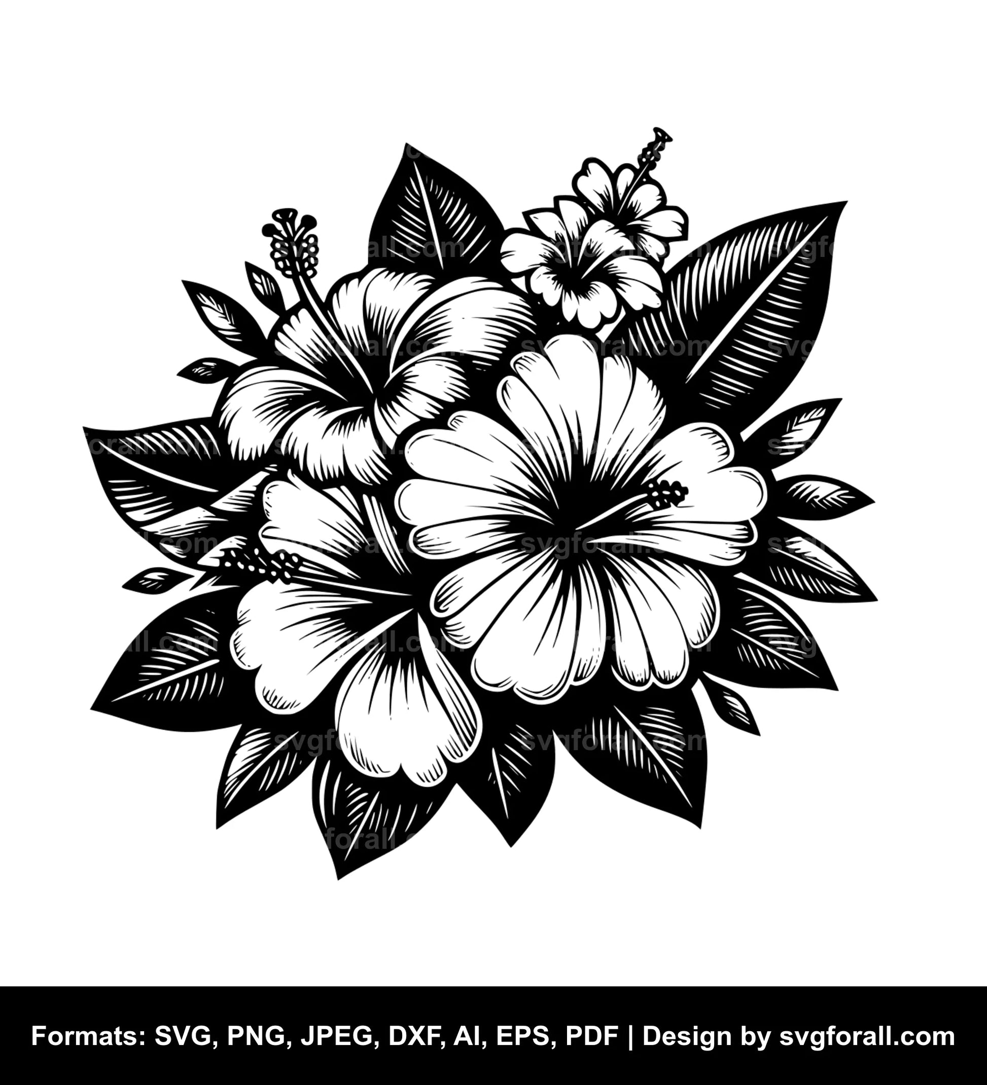 Hawaii Flower SVG