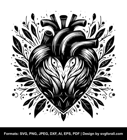 Heart Black SVG