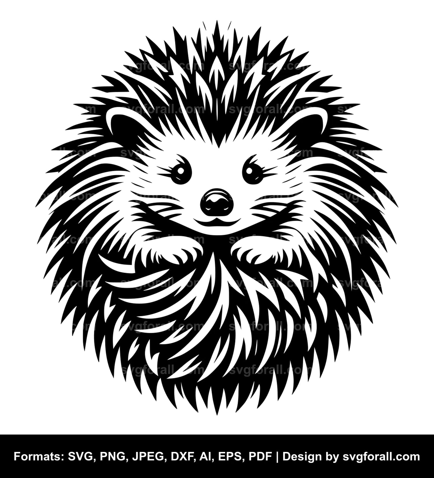 Hedgehog Cricut SVG