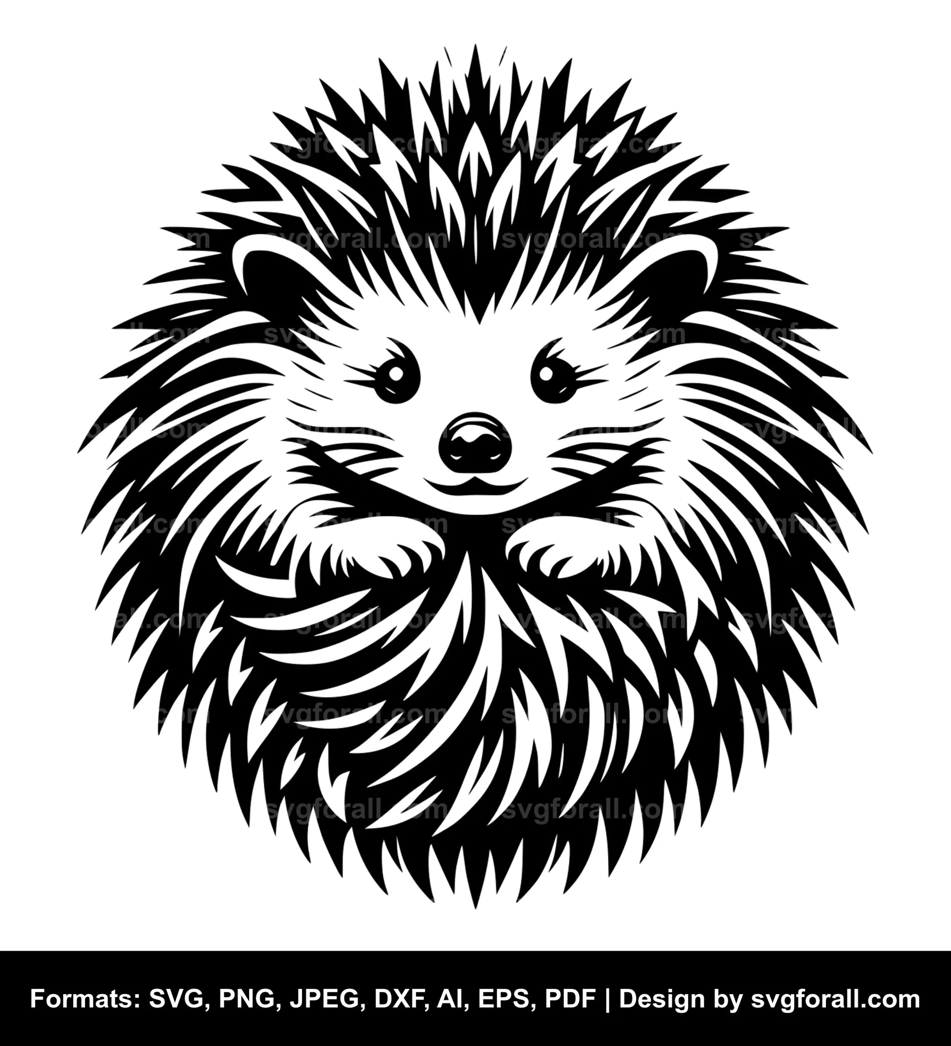 Hedgehog Cricut SVG