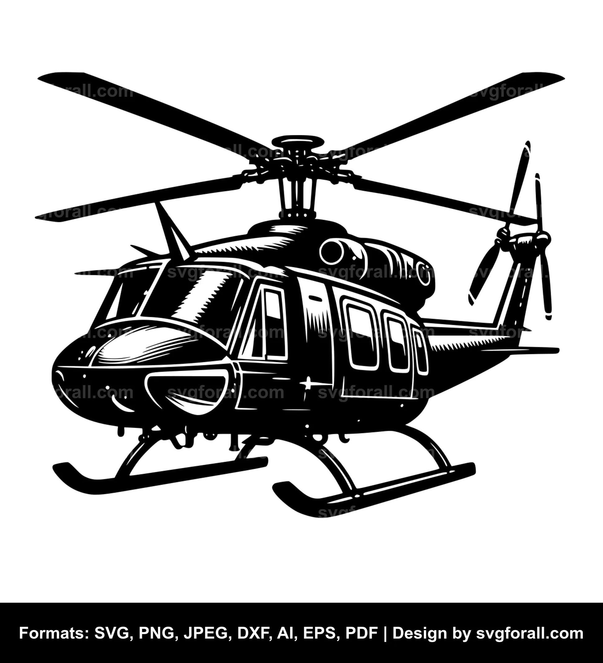 Helicopter SVG