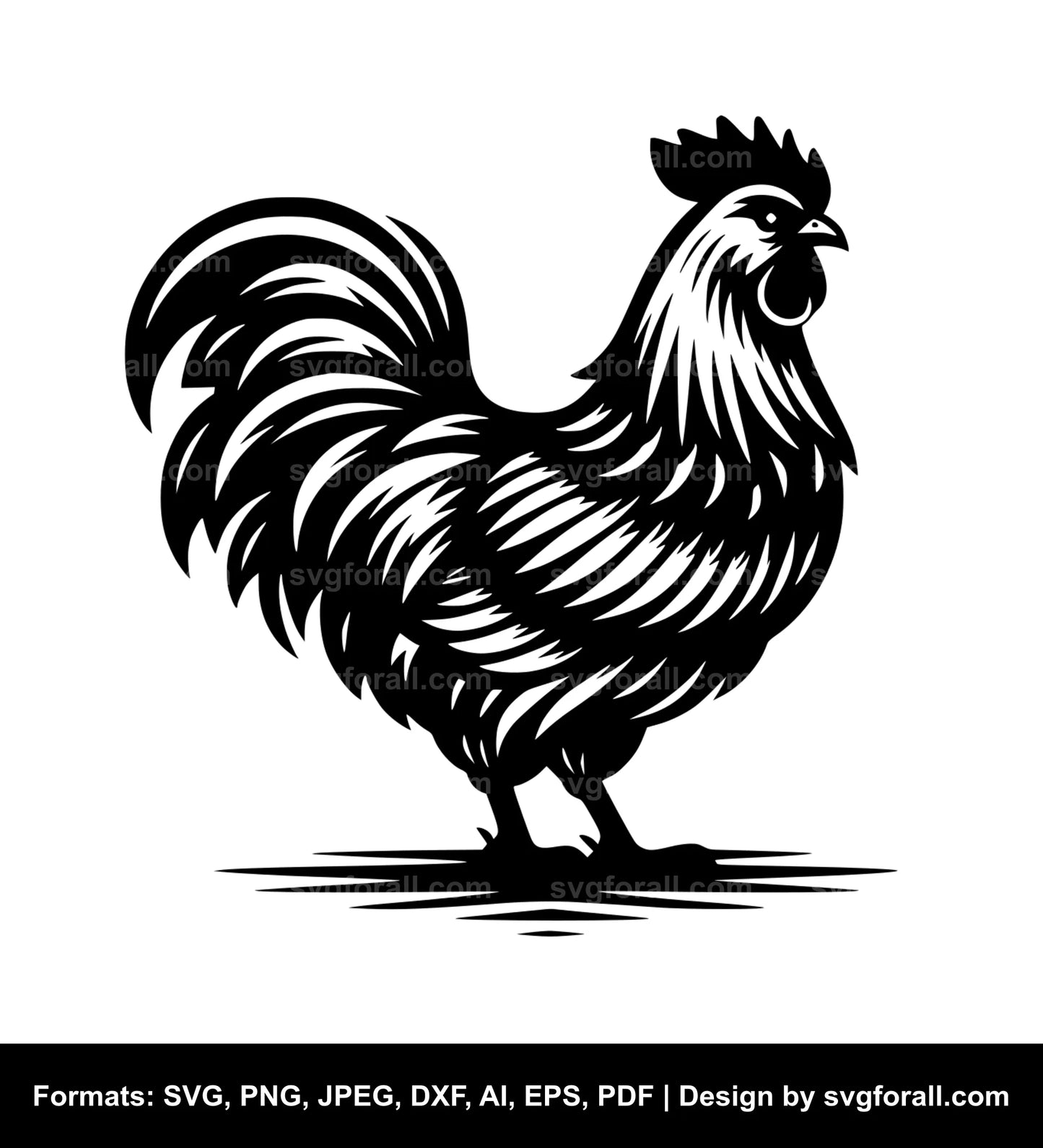 Hen SVG PNG