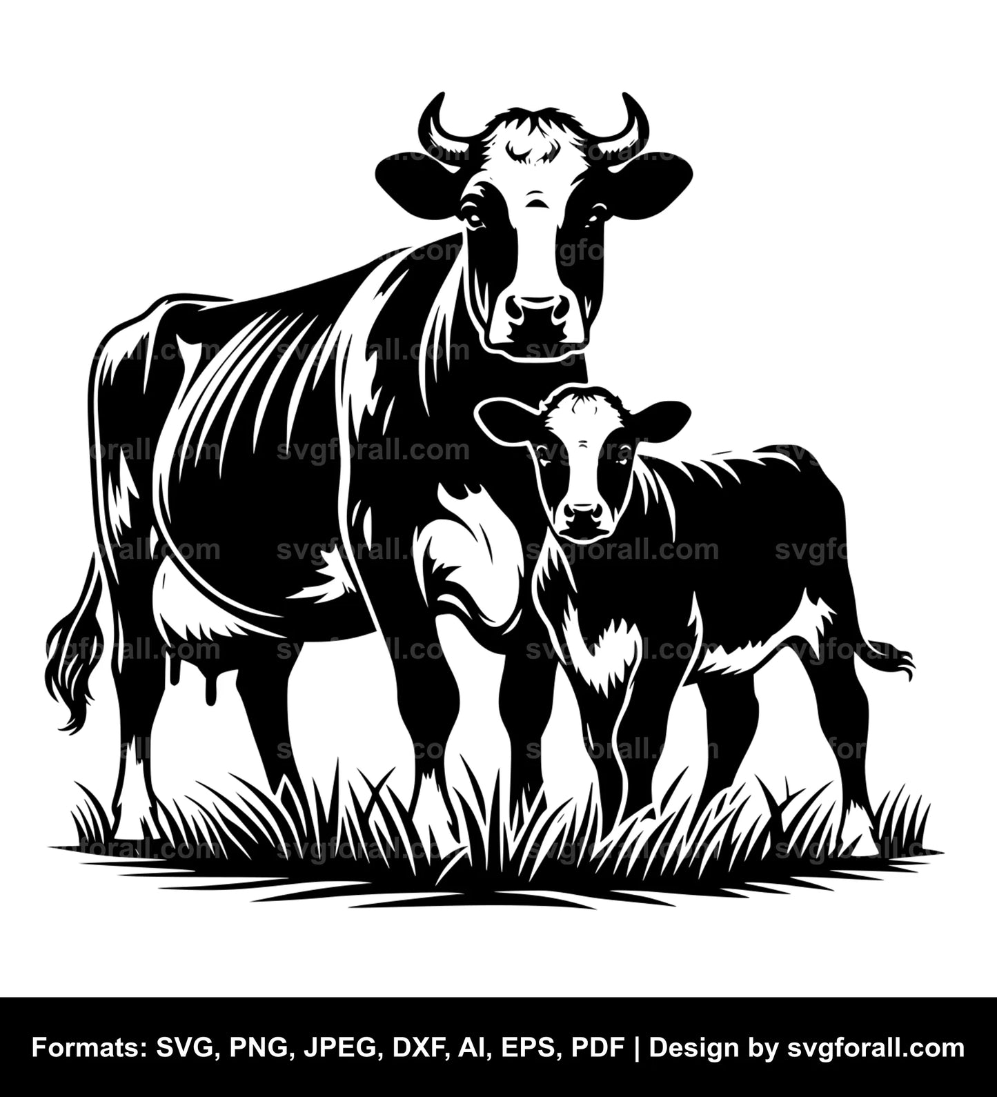 Hereford Cow SVG