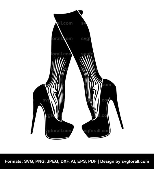 High Heels SVG Design