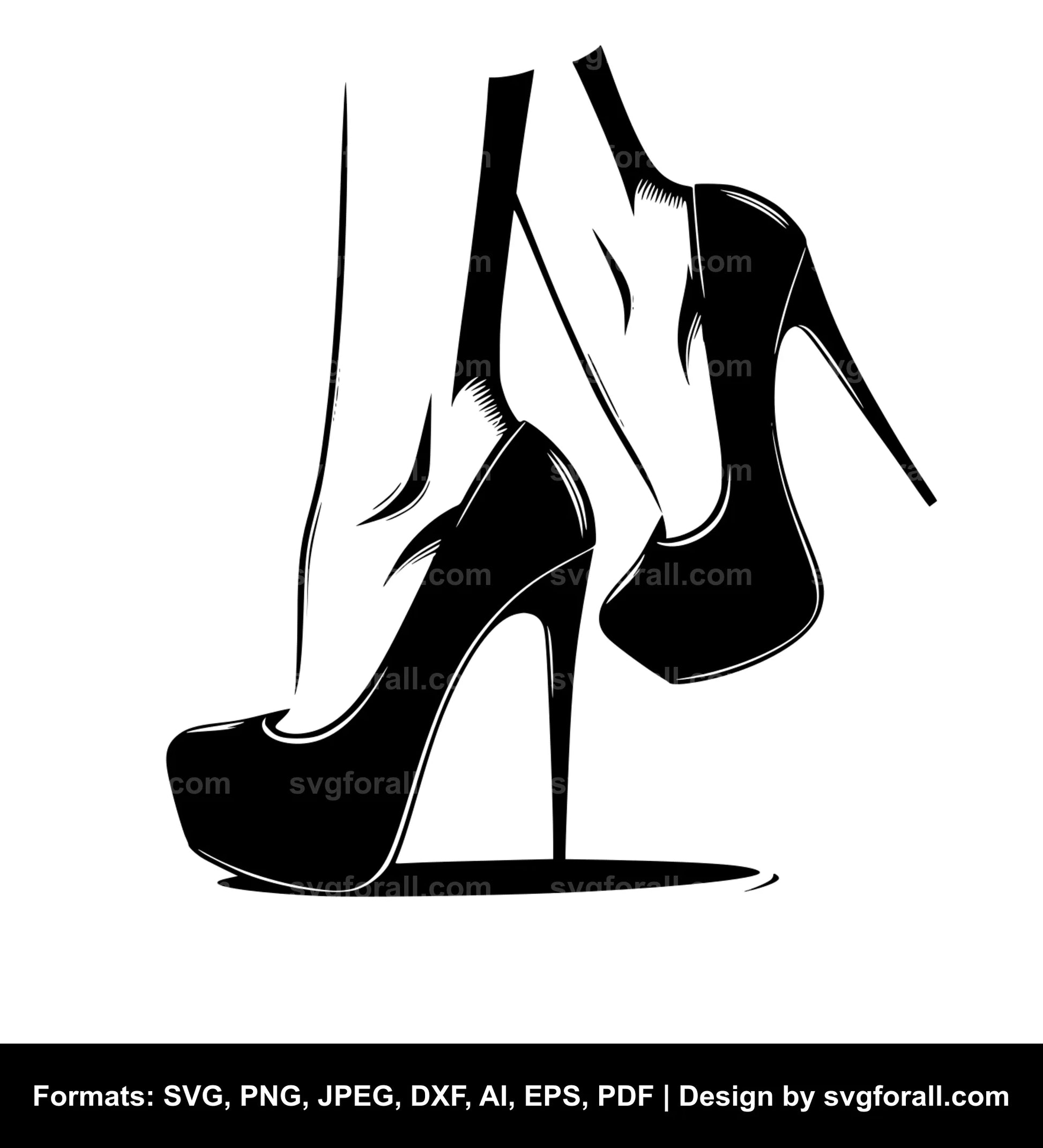 High Heels Vector SVG