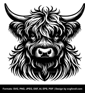 Highland Cattle SVG